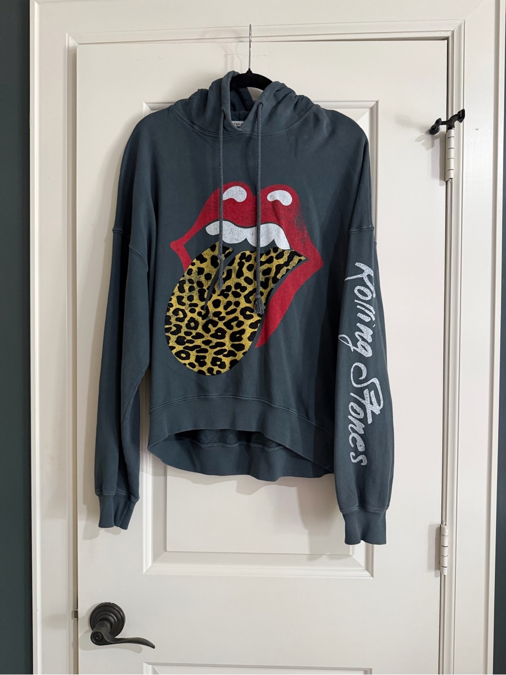 Free People X Daydreamer Rolling Stones Tongue Hoodie - Picture 3 of 6